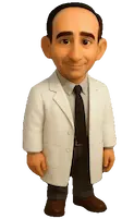 Avatar animado del asistente virtual institucional