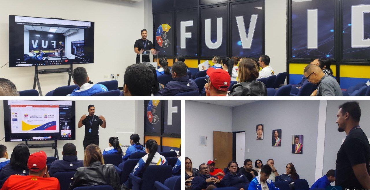 Noticia: El SAPI dicta Taller sobre Inteligencia Artificial y Derecho de Autor en la FUVIDIT - Registro informativo en la sala de prensa de FUVIDIT Venezuela