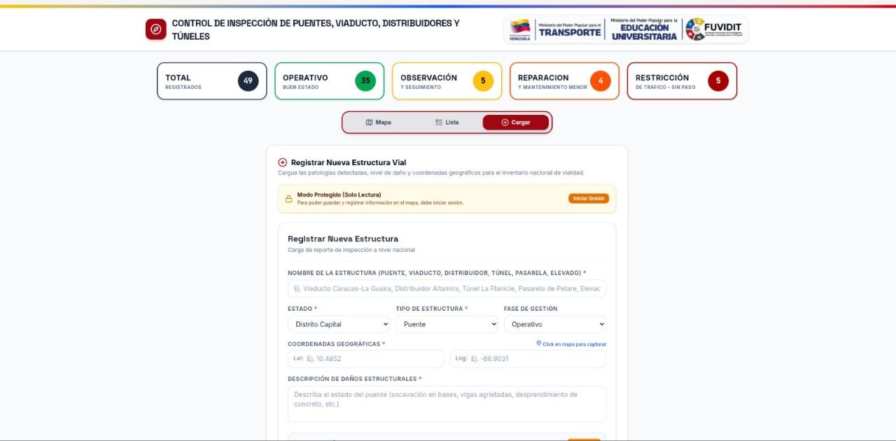 Noticia: FUVIDIT desarrolló el Sistema de Control de Infraestructuras para el monitoreo en tiempo real - Registro informativo en la sala de prensa de FUVIDIT Venezuela