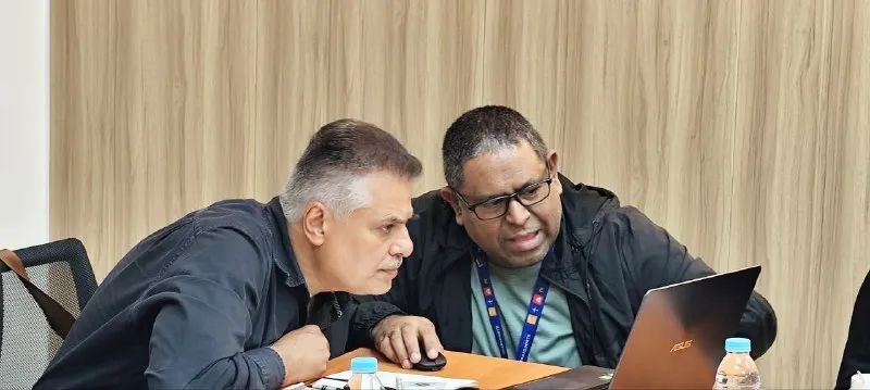 Evidencia fotográfica 2 de la noticia en los laboratorios de FUVIDIT Caracas, Venezuela