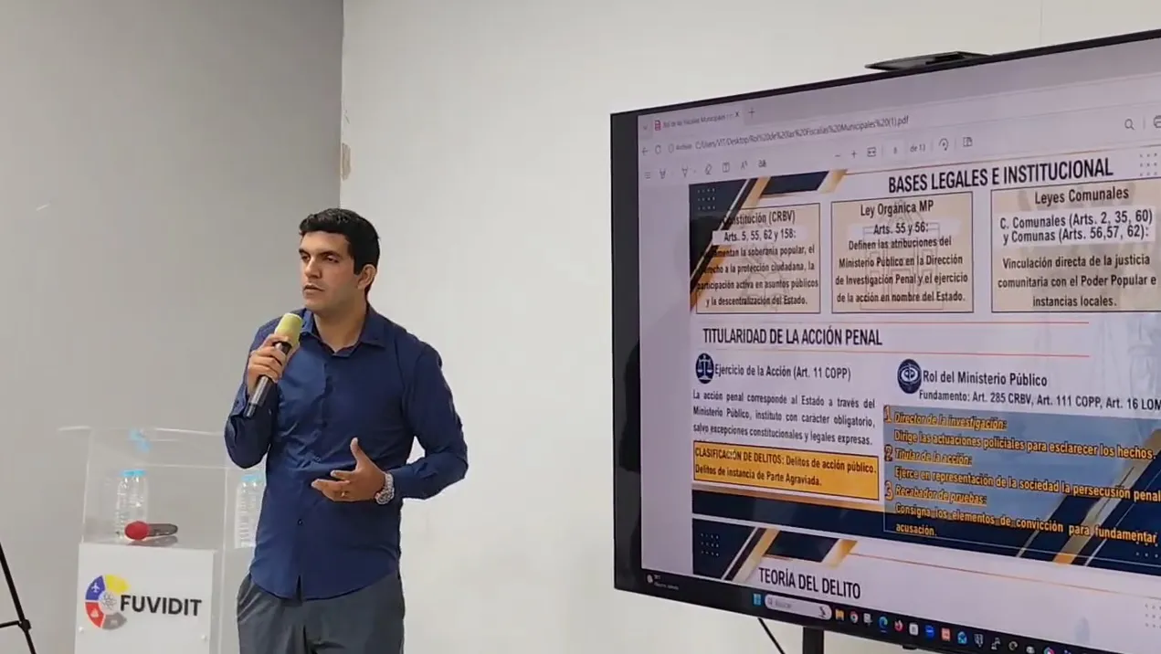 Evidencia fotográfica 1 de la noticia en los laboratorios de FUVIDIT Caracas, Venezuela