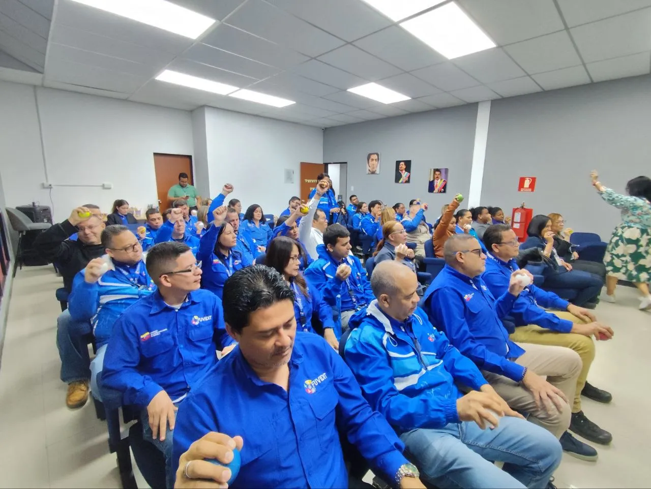 Evidencia fotográfica 3 de la noticia en los laboratorios de FUVIDIT Caracas, Venezuela