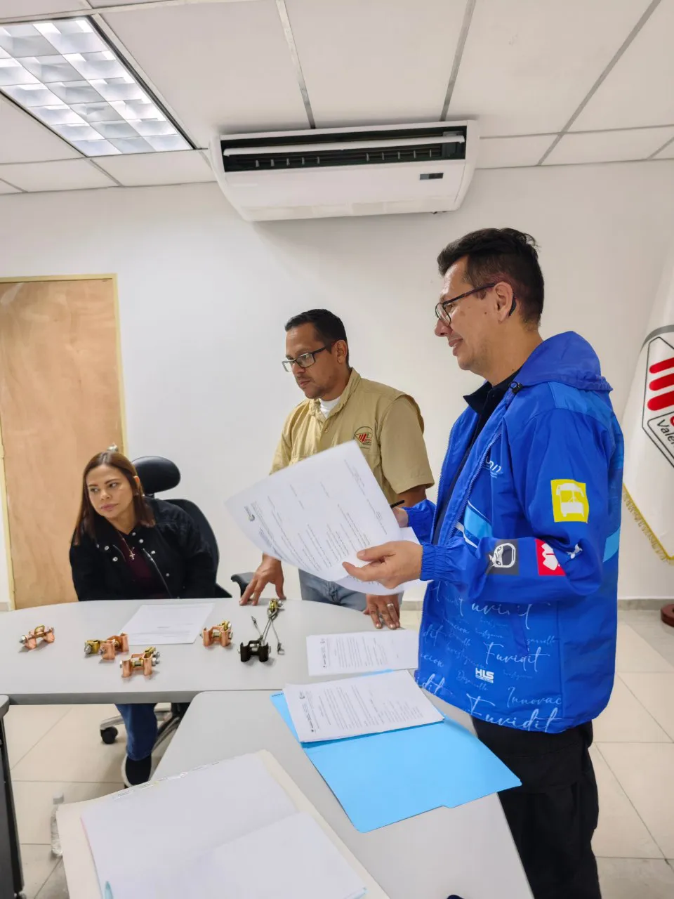 Evidencia fotográfica 7 de la noticia en los laboratorios de FUVIDIT Caracas, Venezuela