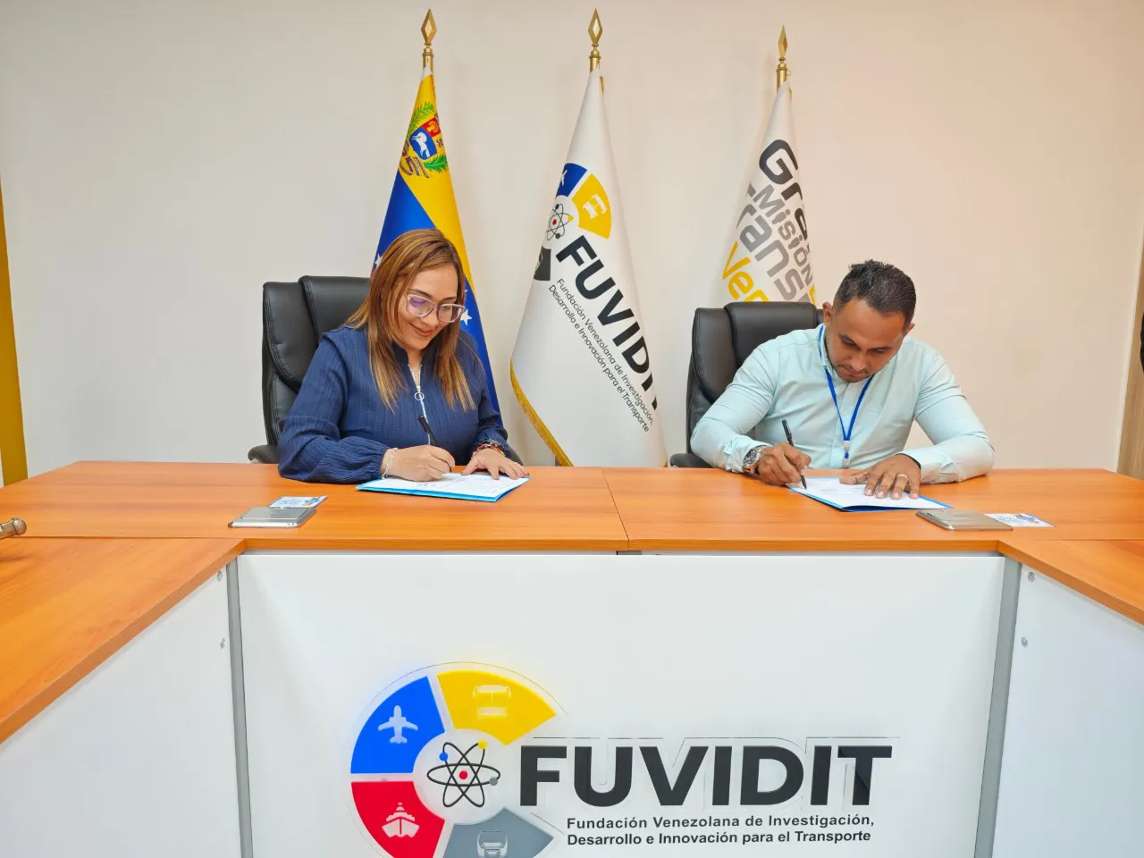 Evidencia fotográfica 1 de la noticia en los laboratorios de FUVIDIT Caracas, Venezuela