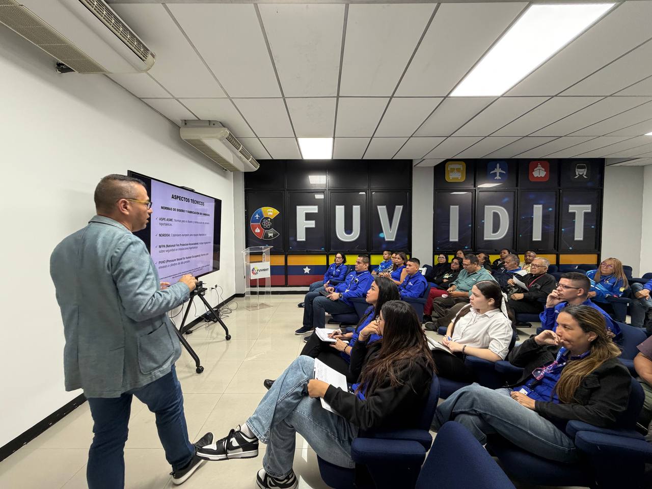 Imagen de FUVIDIT abordó la importancia de la Medicina Hiperbárica para el sector transporte