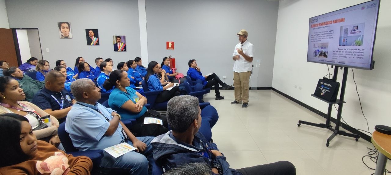 Noticia: FUVIDIT impulsa la prevención sísmica con FUNVISIS - Registro informativo en la sala de prensa de FUVIDIT Venezuela