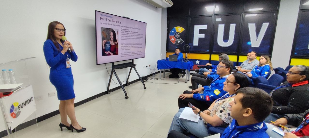 Noticia: FUVIDIT fortalece la vocería estratégica del sector transporte con la conferencia de Oratoria y Liderazgo Transformacional - Registro informativo en la sala de prensa de FUVIDIT Venezuela